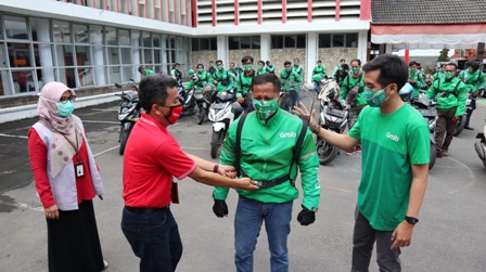 Telkom Cirebon Bantu Separator untuk Grab