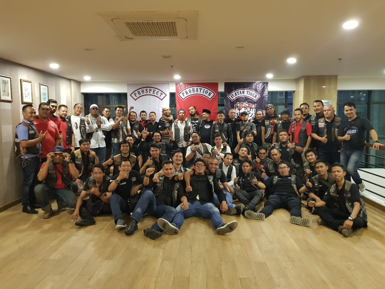 Komunitas ITC MC Pecinta Motor Tiger yang Aktif di Kegiatan Sosial