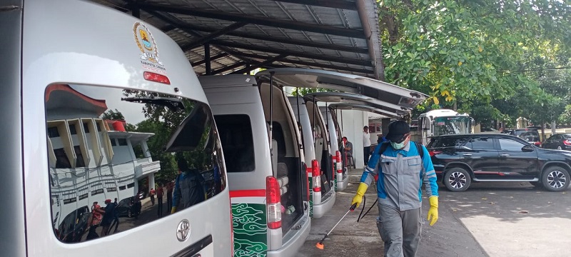 Ada yang Positif Covid-19, Penghuni Gedung Dewan Resah