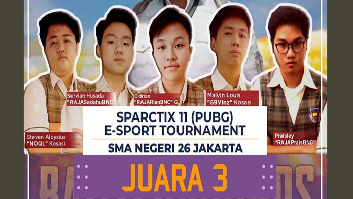 SMAK Penabur Cirebon Juara 3 E-Sport Nasional