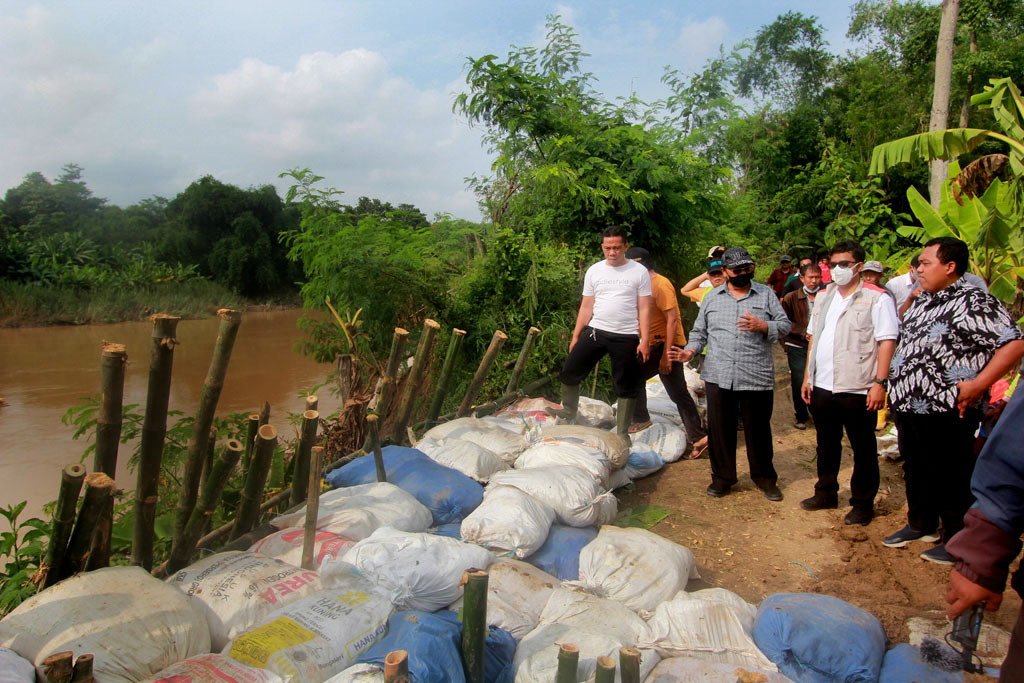 Kunker H Dedi Wahidi Banyak Menerima Aspirasi, Mayoritas Banjir Akibat Sedimentasi