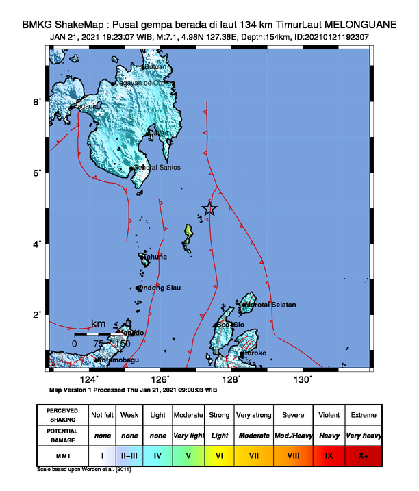 Gempa Sulut, BMKG: Hindari Bangunan Retak dan Rusak