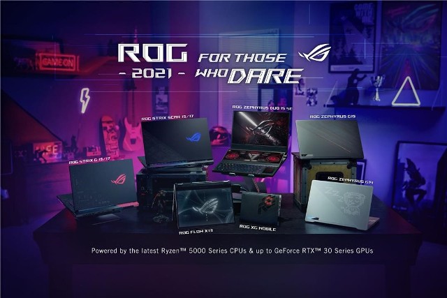ASUS Perkenalkan Jajaran Laptop Gaming ROG Paling Inovatif di CES 2021