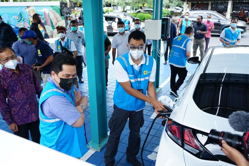 Mobil Listrik, Erick Thohir: Indonesia akan Kerja Sama dengan Tesla