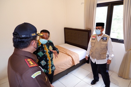 7 Pasien Diisolasi di Gronggong, Hotel Radiant yang Disewa Pemkab Cirebon Mulai Dipakai