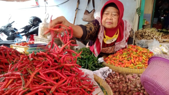 Harga Sembako Hari Ini, Cabai Masih Melambung Tinggi