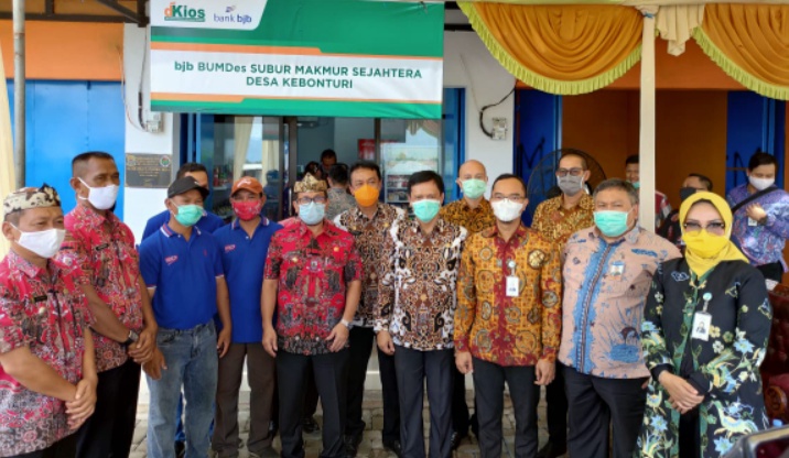 Bank bjb Apresiasi Pembentukan BUMDes Mart di Kabupaten Cirebon
