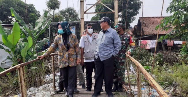 Komisi V DPR RI Bersama BBWS Cimanuk-Cisanggarung Tinjau Sungai Karangsembung