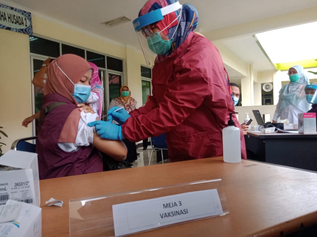 Barusan Banget, Simulasi Vaksin Covid-19 Kota Cirebon