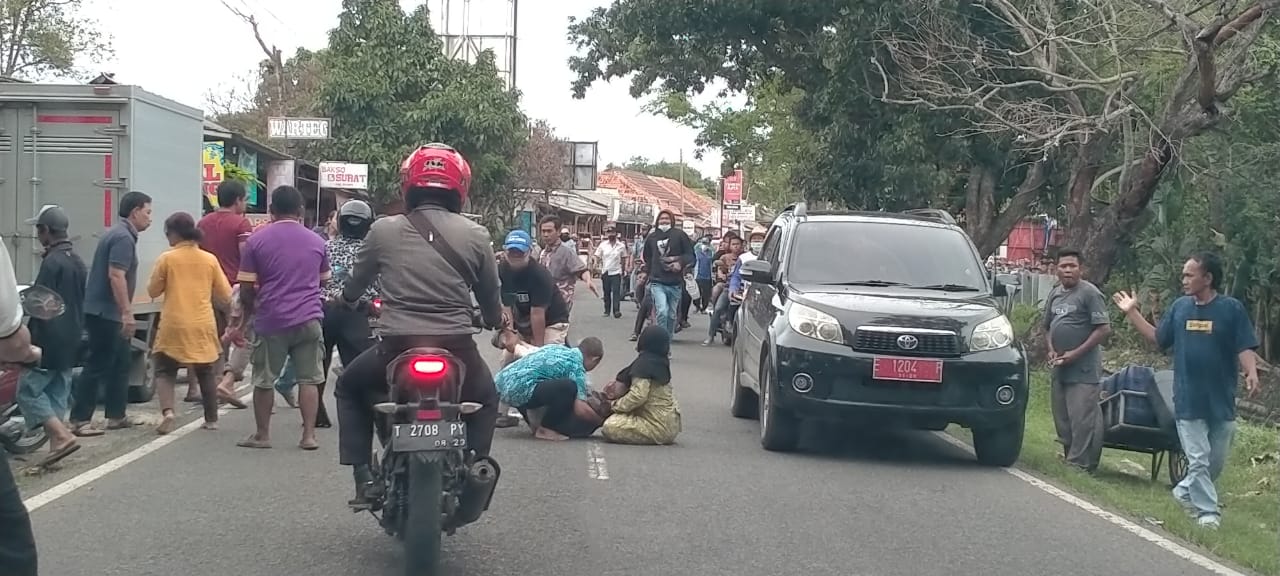 Seorang Kakek Jadi Korban Tabrak Lari di Jalan Anjatan