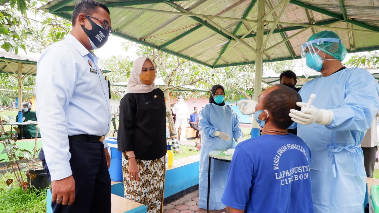 Tiga Pegawainya Positif, Ratusan Warga Binaan Lapasustik Gintung Diswab