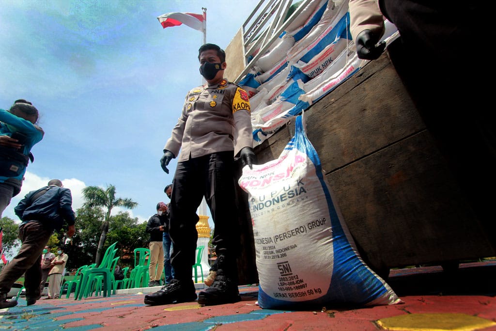 Polres Indramayu Gagalkan Penyelundupan Pupuk Bersubsidi