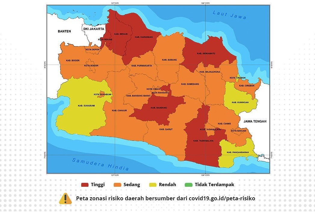 Masuk Zona Merah, Hari Ini Indramayu Tambah 44 Kasus Corona