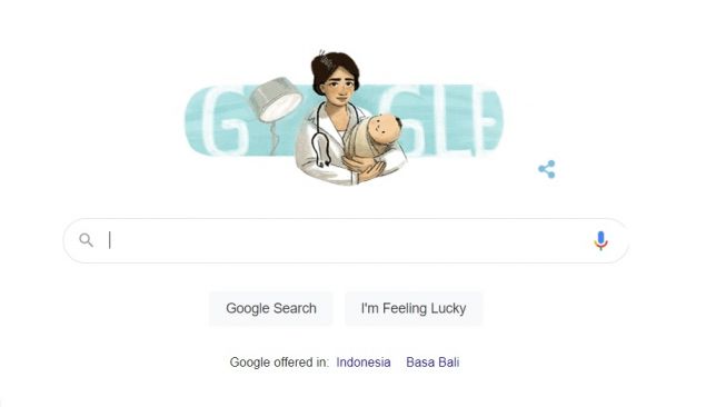 Tokoh Perempuan Indonesia Muncul di Google Doodle Hari Ini, Siapa Dia?