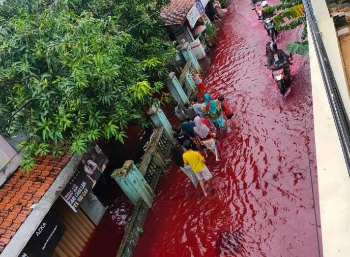 Banjir “Darah” di Pekalongan, Begini Laporan Sejumlah Media Asing