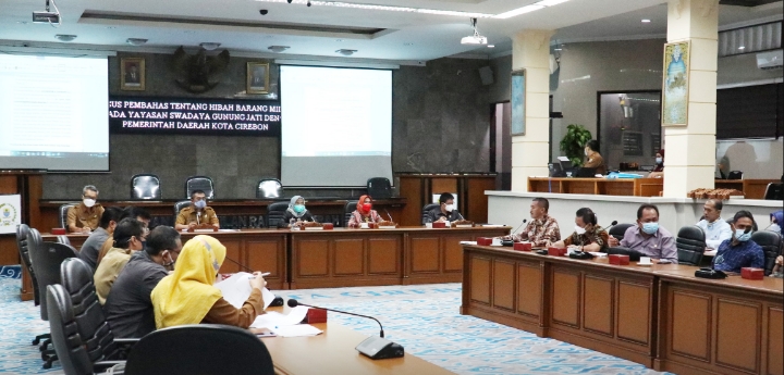 Pemkot Cirebon dengan DPRD Sepakat Perjuangkan Proses Rencana Hibah Lahan untuk YPSGJ