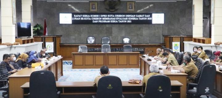 Camat dan Lurah Se-Kota Cirebon Sampaikan Hasil Refocusing untuk Penanganan Covid-19