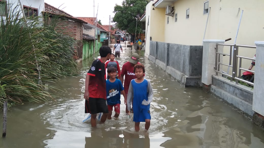 Update Banjir Indramayu: Ribuan Rumah di Kandanghaur Masih Terendam