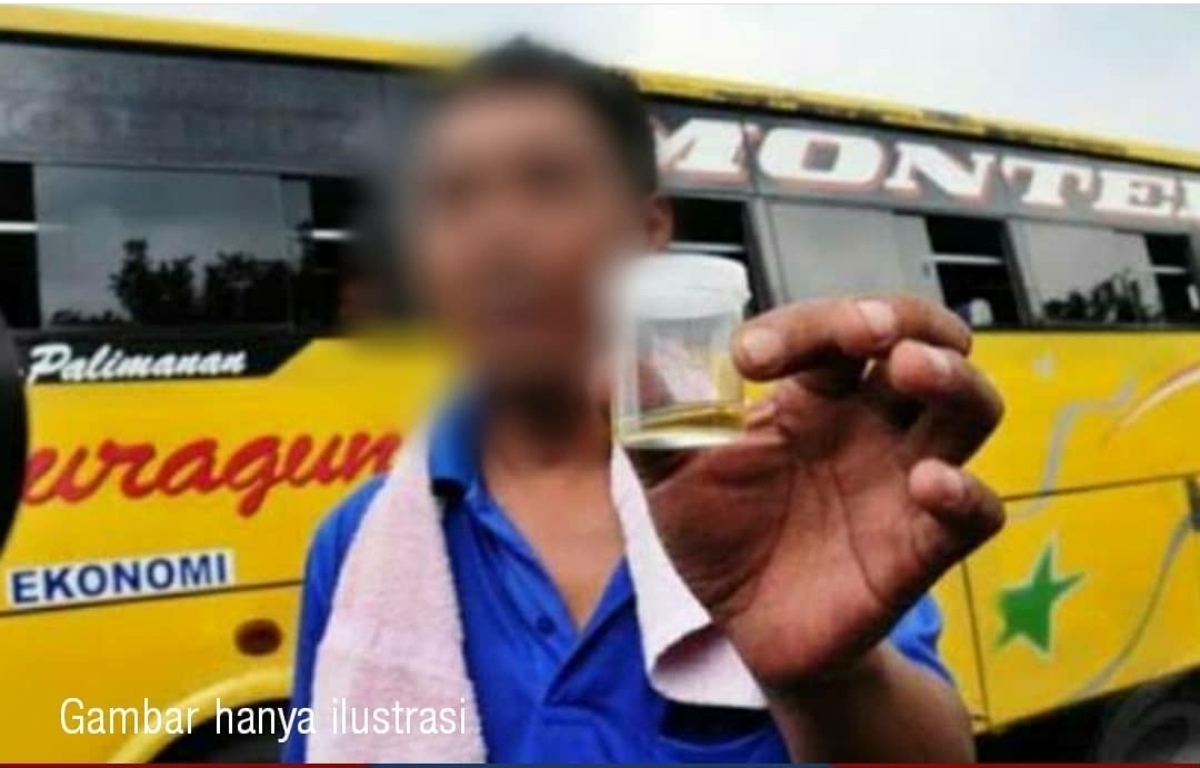 Konyol, Sopir Bus Pinjam Urine Istri saat Tes Narkoba, Malah Positif Hamil