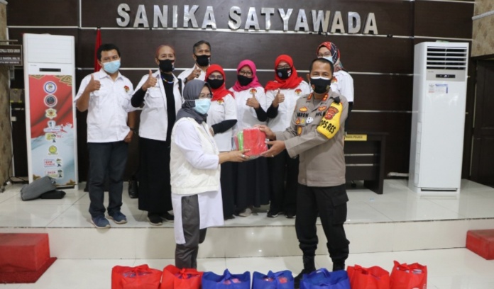 GPAN Serahkan 2.500 Masker ke Polres Ciko untuk Masyarakat