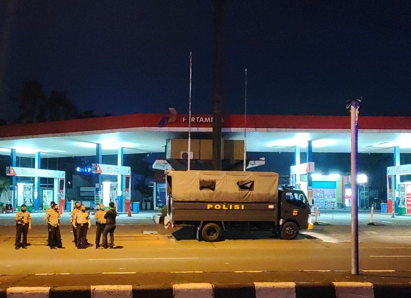 Balap Liar Jl By Pass Kota Cirebon Dibubarkan Polisi, Pembalap Kocar-kacir