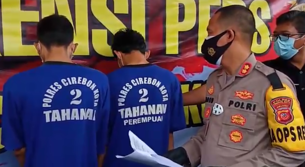 Pelaku Jambret Hp di Lampu Merah Kota Cirebon Tertangkap