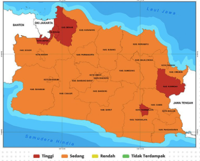 Kuningan Jadi Zona Merah Corona Pekan Ini, Kota Cirebon Kembali ke Oranye