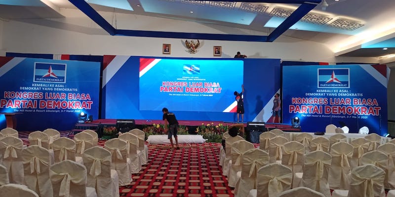 Hari Ini KLB Partai Demokrat, Dihadiri Ribuan Orang