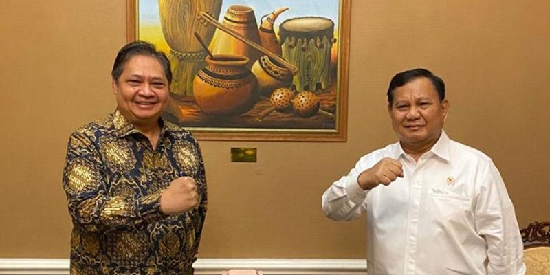 Prabowo dan Airlangga Sepakat, Usung Gagasan Ini untuk Indonesia di Tahun 2032