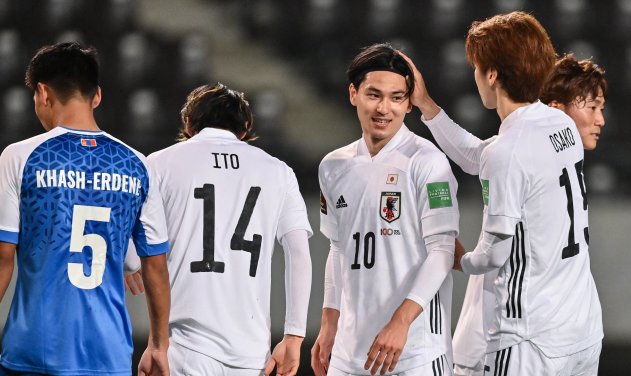 Fantastis, Jepang Pesta Gol ke Gawang Mongolia 14-0