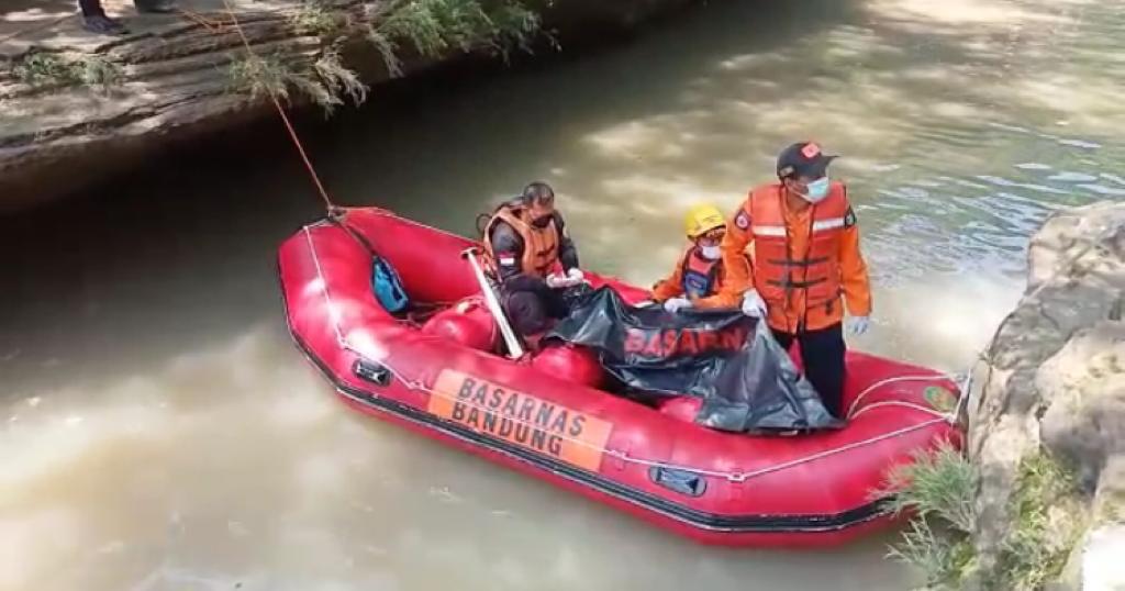 Update: Jenazah Anak yang Tenggelam di Sungai Kedung Kemasan Argasunya Ditemukan