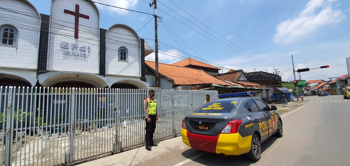 Dampak Bom Gereja Katedral Makassar, Polres Majalengka Perketat Penjagaan