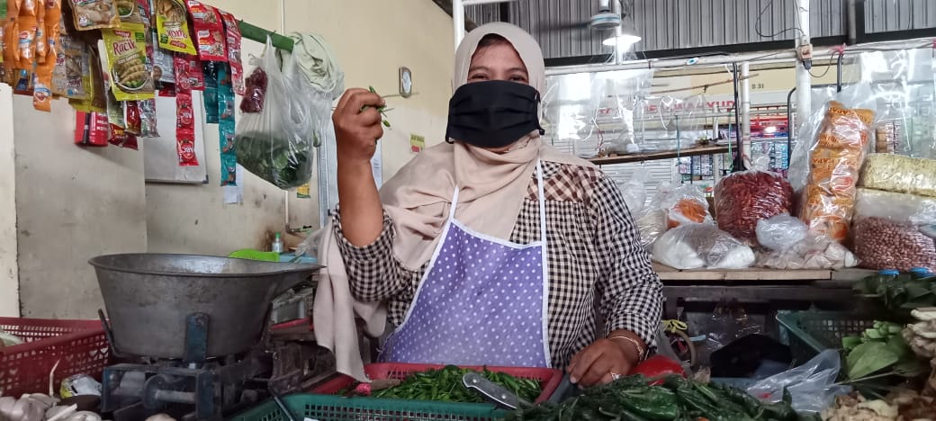 Harga Komoditas Bahan Makanan di Pasar Tradisional Kota Cirebon Jelang Ramadan Masih Stabil