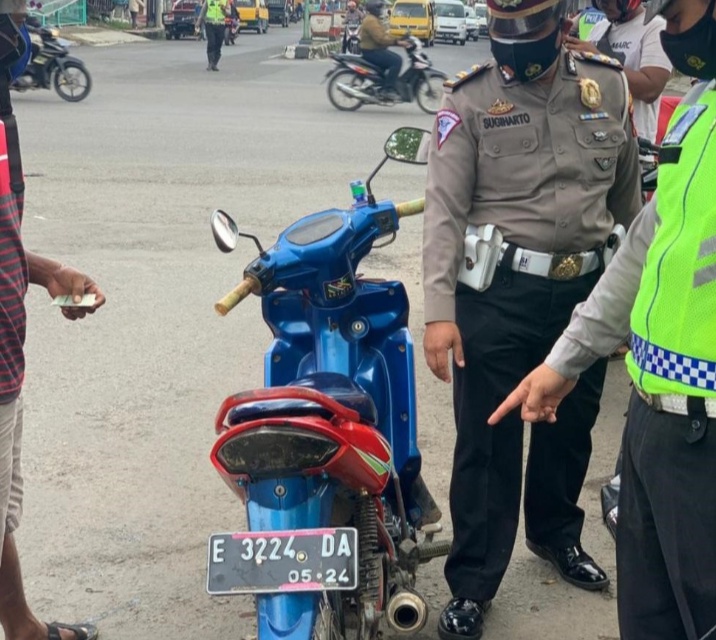 Lagi, Polresta Cirebon Jaring Motor Knalpot Bising