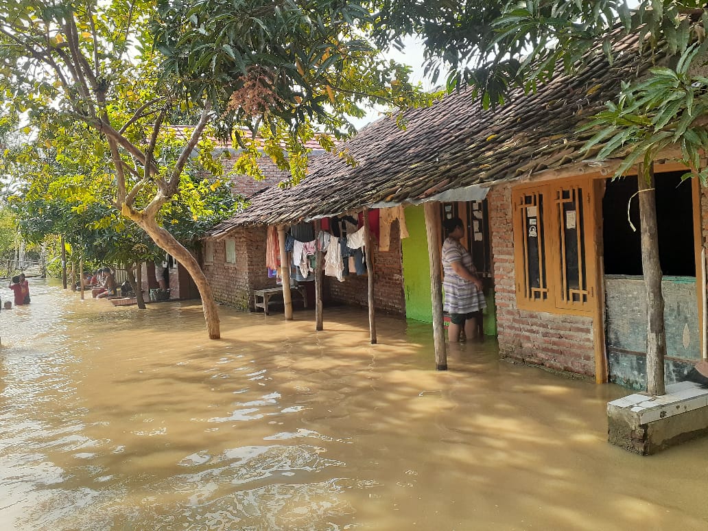Sungai Cimanuk Meluap, Indramayu Kembali Diterjang Banjir