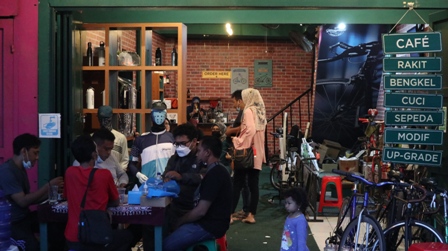 Diversifikasi Café and Bike SPA, Bisa Bikin Ganteng Sepeda