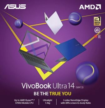 ASUS VivoBook 14 (M413), Laptop Stylish untuk Pelajar Indonesia