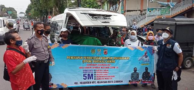 Bawa Keranda dan Mobil Jenazah saat Sosialisasi Prokes, Ini Alasan Satgas Covid-19 Kesenden Cirebon