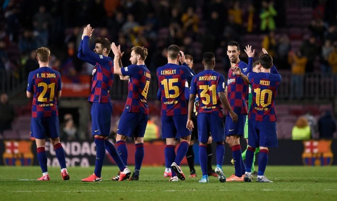 Barcelona Pesta Gol, Hajar Klub Promosi 4-1