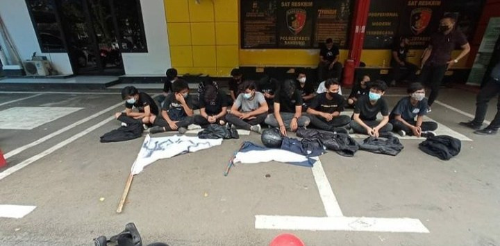 Masih SMP Berlagak di Jalanan, Syukurin Ditangkap Polisi