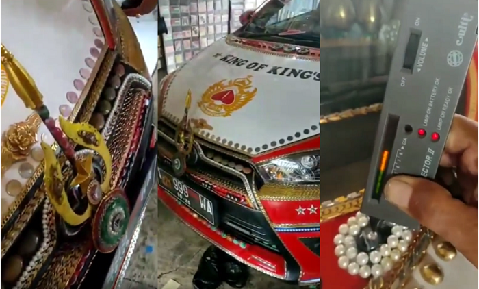 Mobil Sultan King of Kings Bertabur Emas dan Berlian, Lihat Penampakannya