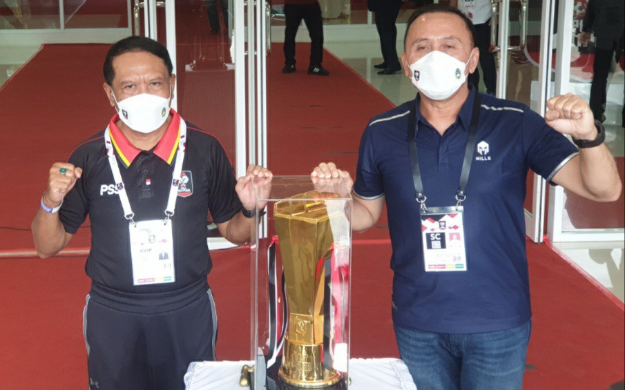 Begini Penampakan Trofi Piala Menpora 2021, Simbol Semangat yang Besar