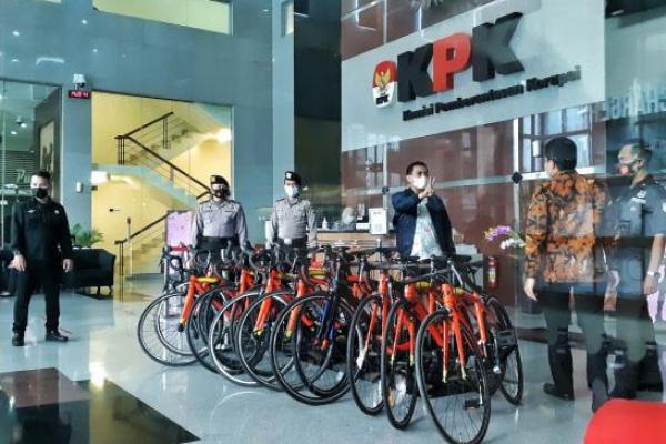 Penampakan 13 Sepeda Balap Edhy Prabowo yang Disita KPK, Harga Satunya Rp 45 Juta
