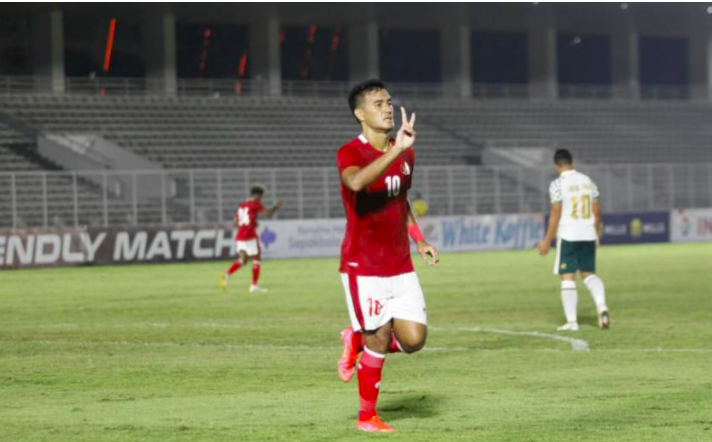 Striker Timnas U-23 M Rafli Hanya Bermain 10 Menit, Ditarik Shin Tae-yong Karena Ini