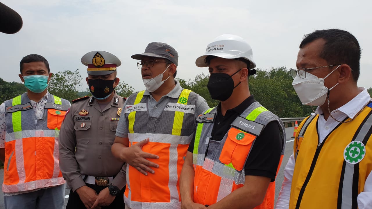 KM 122 Tol Cipali Arah Jakarta Sudah Kembali Normal, Kini Bisa Dilalui Kendaraan Umum