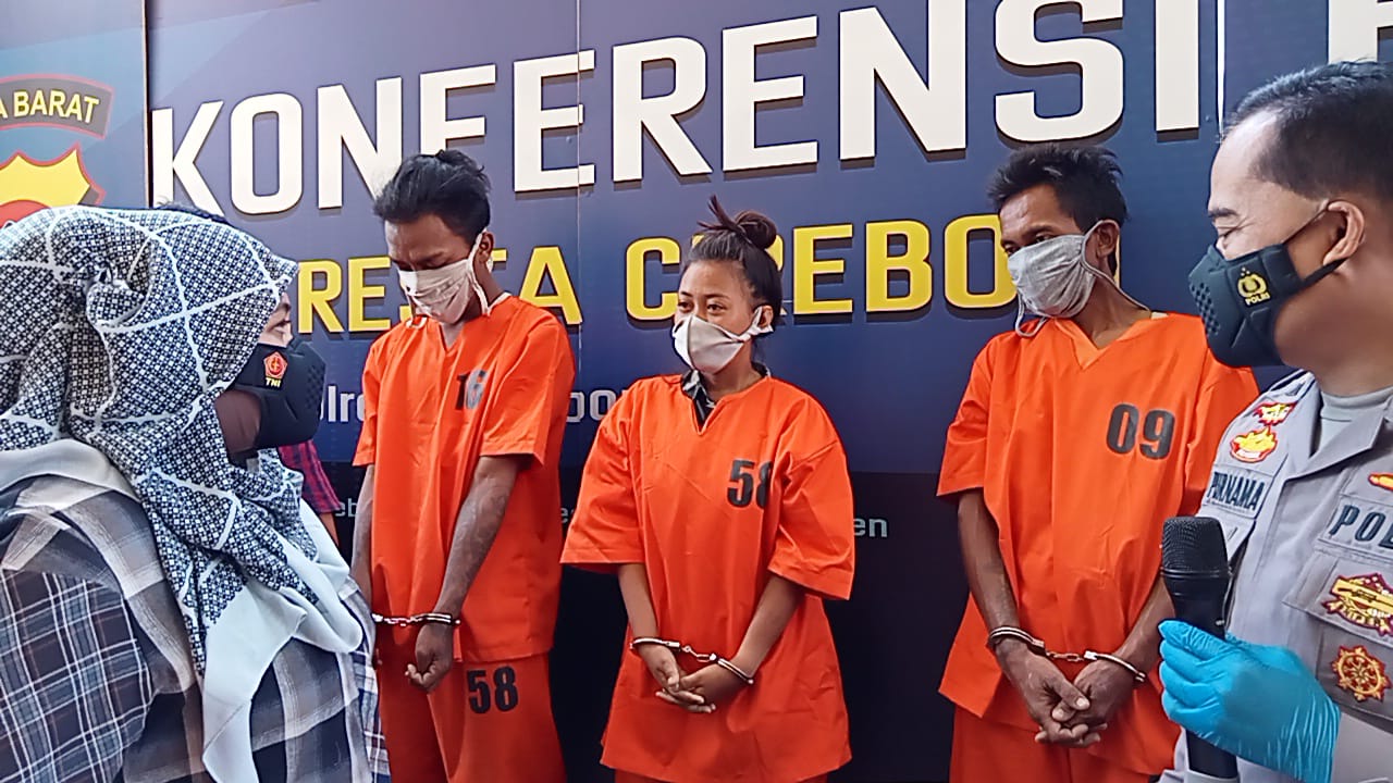 3 dari 5 Pelaku Curas di Cirebon Diringkus Polisi, Salah Satunya Wanita