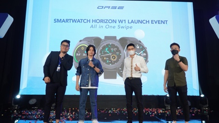 Smartwatch Horizon W1, Cek Suhu Tubuh Tinggal Swipe