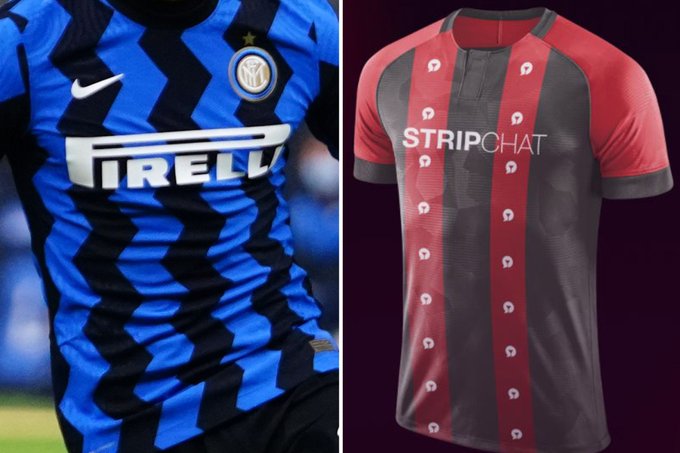 3 Klub Sepak Bola Ini Disponsori Situs Porno, Inter Milan Juga?