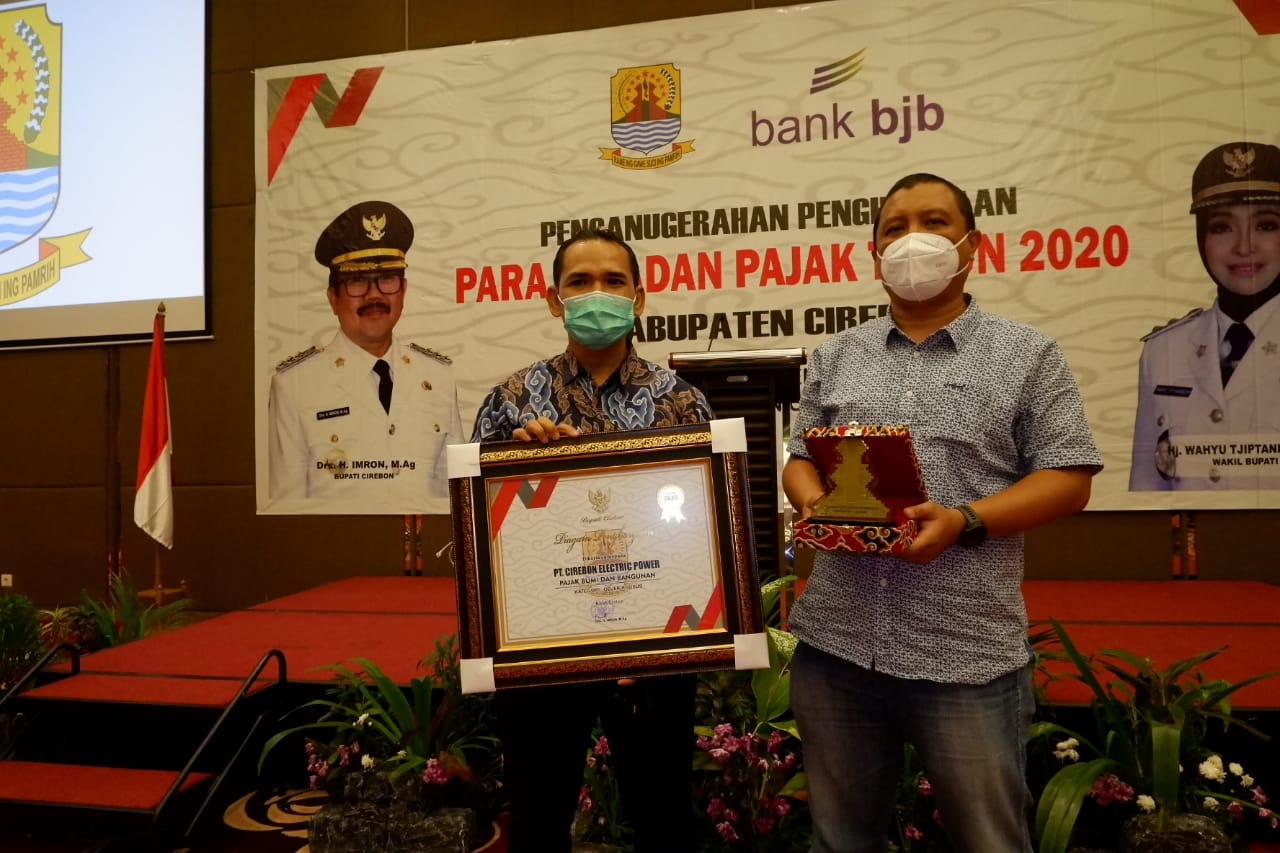 Tiga Tahun Berturut-turut Cirebon Power Raih Penghargaan Teladan Pajak