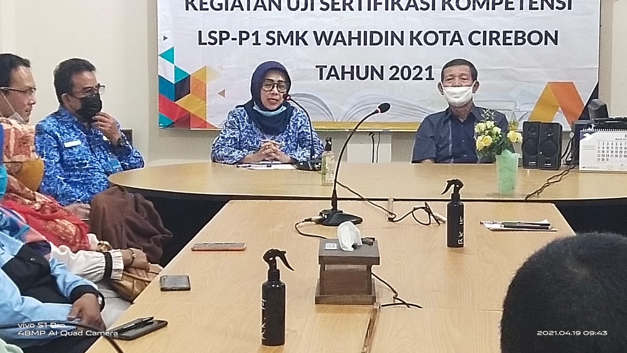 LSP SMK Wahidin Gelar Uji Sertifikasi Kompetensi